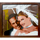 Abstract Portrait of Jeff and Kara Wedding Photo Matthew Matt fLANSBURG dESIGN